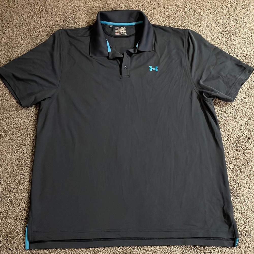 Mens Grey Polo
